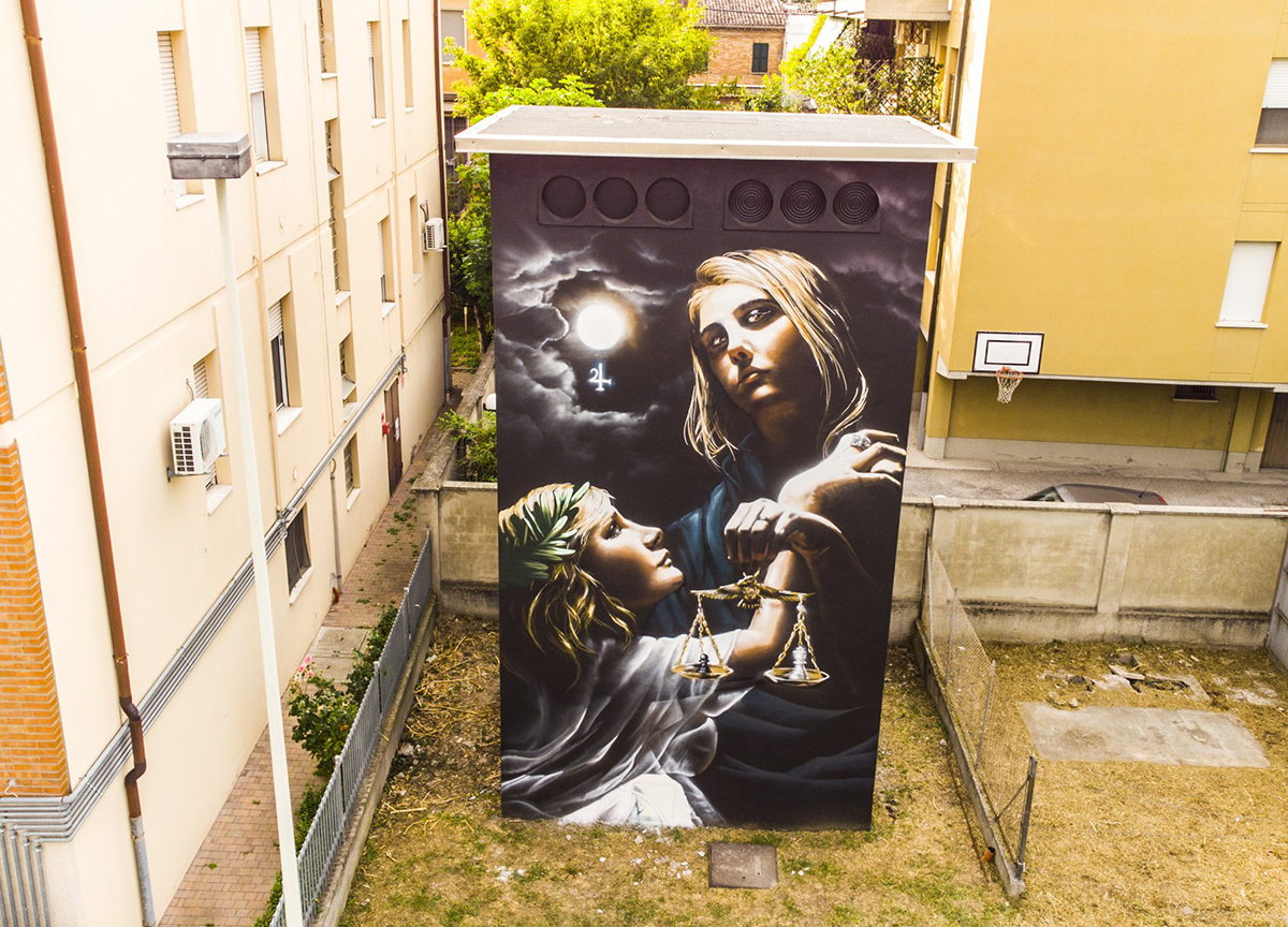 E-Distribuzione, il Paradiso Dantesco prende forma sulle cabine elettriche