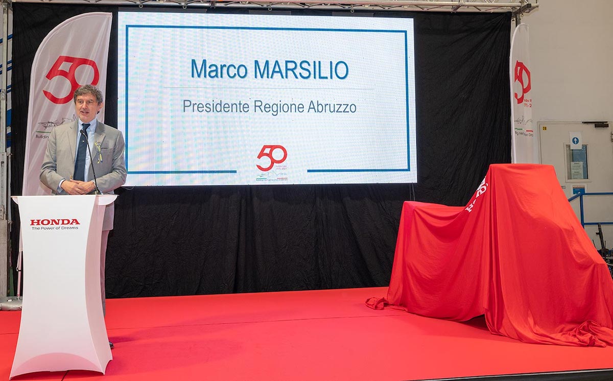 Honda Italia festeggia i 50 anni