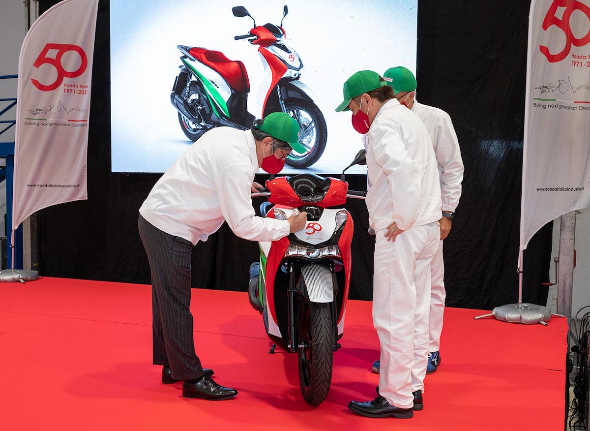 Honda Italia festeggia i 50 anni