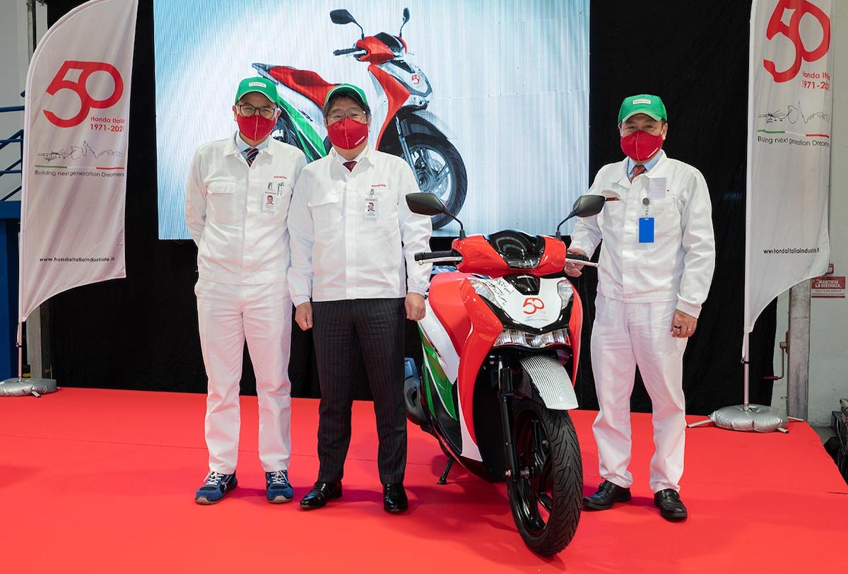 Honda Italia festeggia i 50 anni