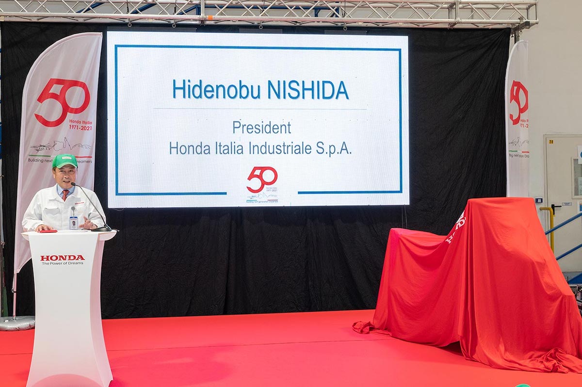 Honda Italia festeggia i 50 anni