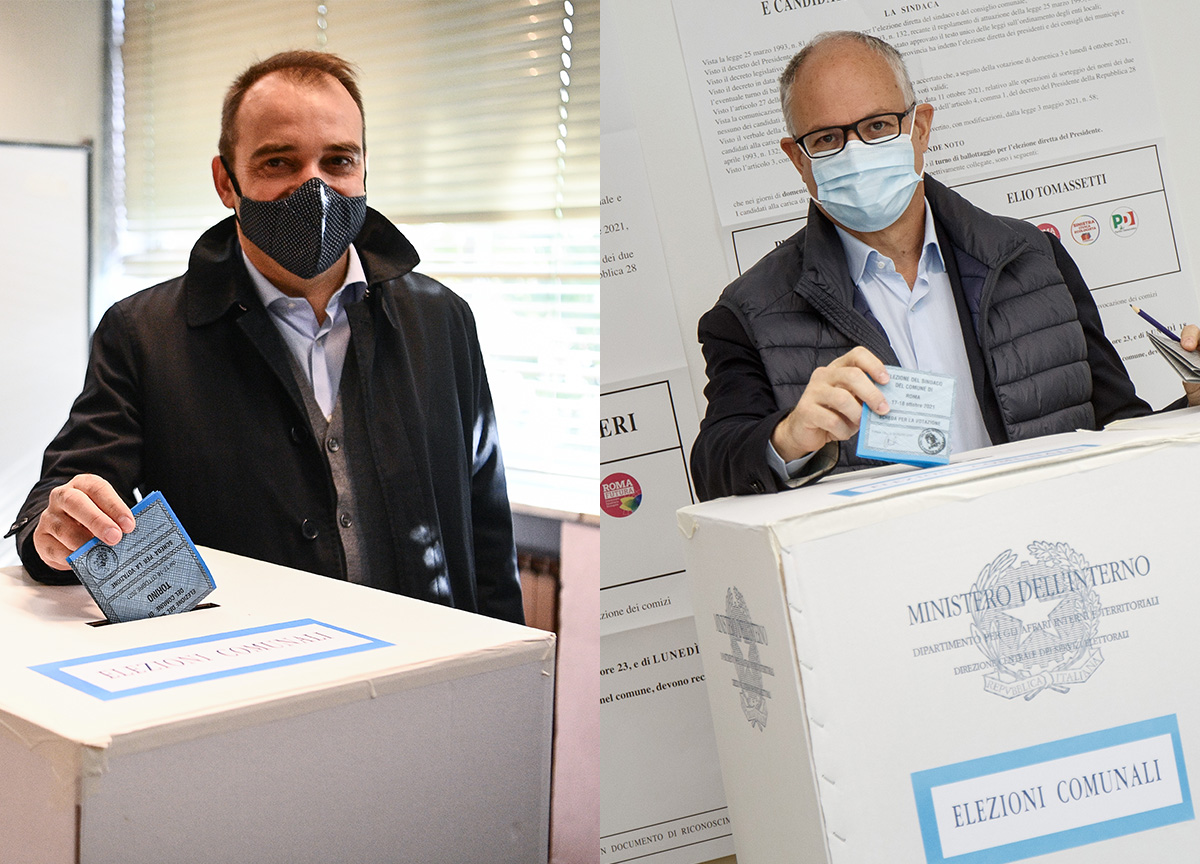 Elezioni, Pd trionfa, flop Centrodestra. Roma a Gualtieri, Torino a Lo Russo Elezioni, Pd trionfa, flop Centrodestra. Roma a Gualtieri, Torino a Lo Russo