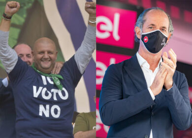 “Zaia ha tutte le capacità per fare il premier”. La Lega dopo le Comunali