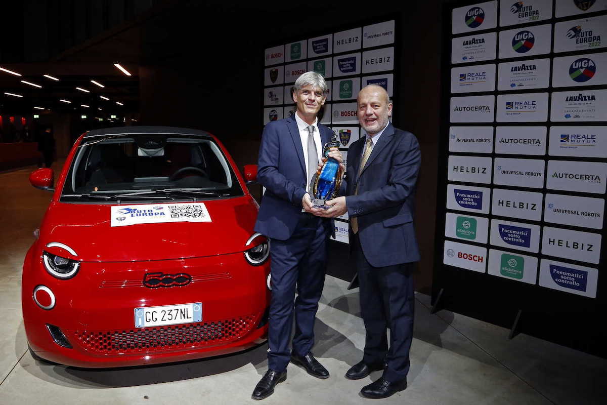 Nuova Fiat 500 è Auto Europa 2022