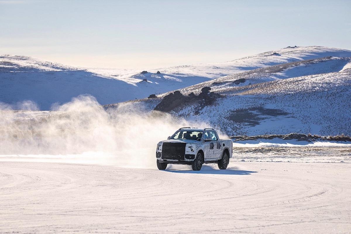 Nuovo Ford Ranger: Ultimi test per un pick-up globale Nuovo Ford Ranger: Ultimi test per un pick-up globale