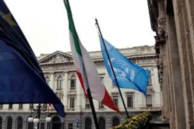 Giornata dell’ONU, bandiera a Palazzo Marino