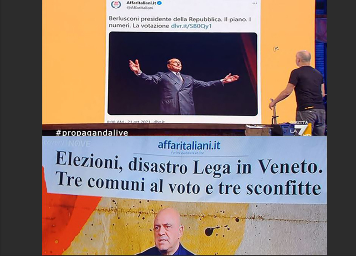 Galleria foto 'Affaritaliani.it piace/ Crozza e Zoro prendono spunto per i loro testi ironici' - foto 1