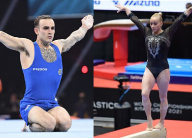 Ginnastica mondiali, Bartolini oro al corpo libero. Voltaggio D’Amato argento