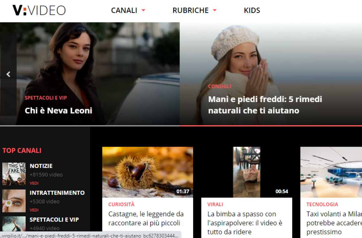 Alla scoperta del meglio della rete, guidati da Virgilio Video Alla scoperta del meglio della rete, guidati da Virgilio Video