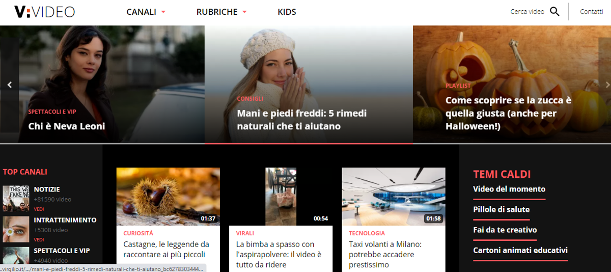 Alla scoperta del meglio della rete, guidati da Virgilio Video Alla scoperta del meglio della rete, guidati da Virgilio Video