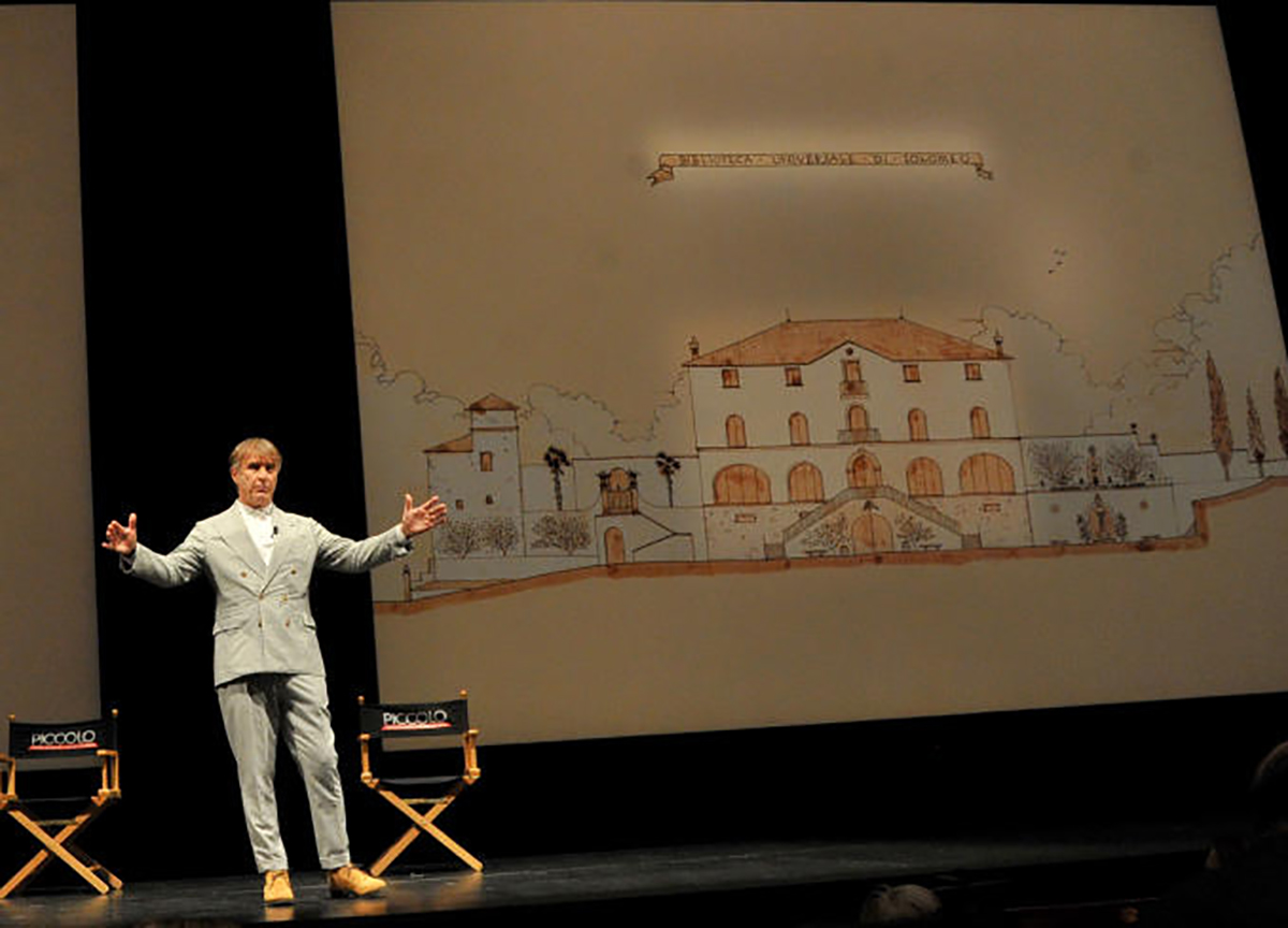 Cucinelli lancia la biblioteca universale di Solomeo. Ma ci è o ci fa? VIDEO