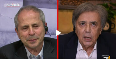 Freccero contro Crisanti a “Piazzapulita”: “Il Green Pass è come il nazismo”