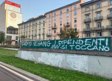 L’Inter licenzia i magazzinieri, Cgil: inaccettabile