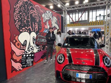 20 anni di  Mini raccontati dai due street artists Solo & Diamond