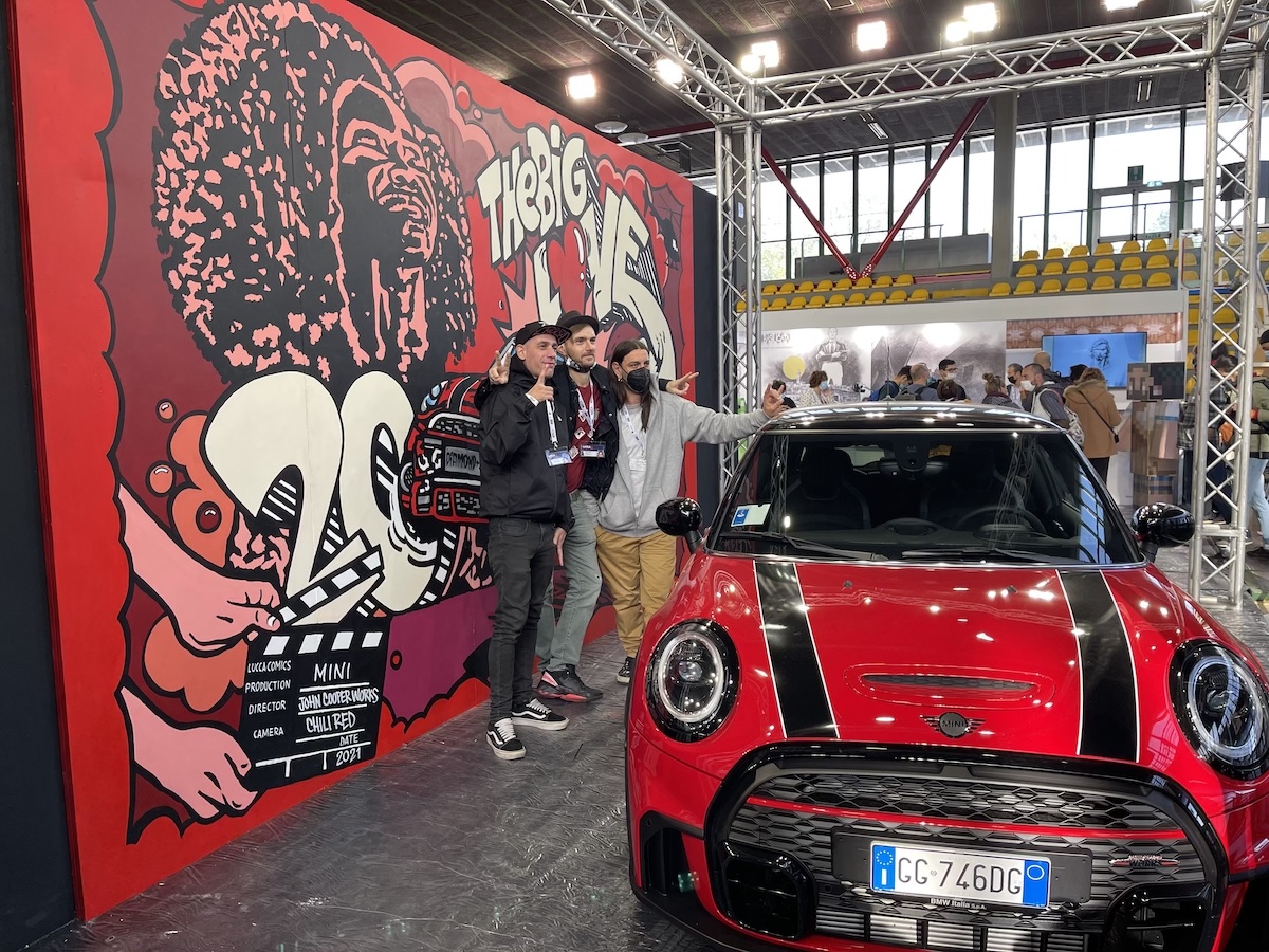 20 anni di  Mini raccontati dai due street artists Solo & Diamond