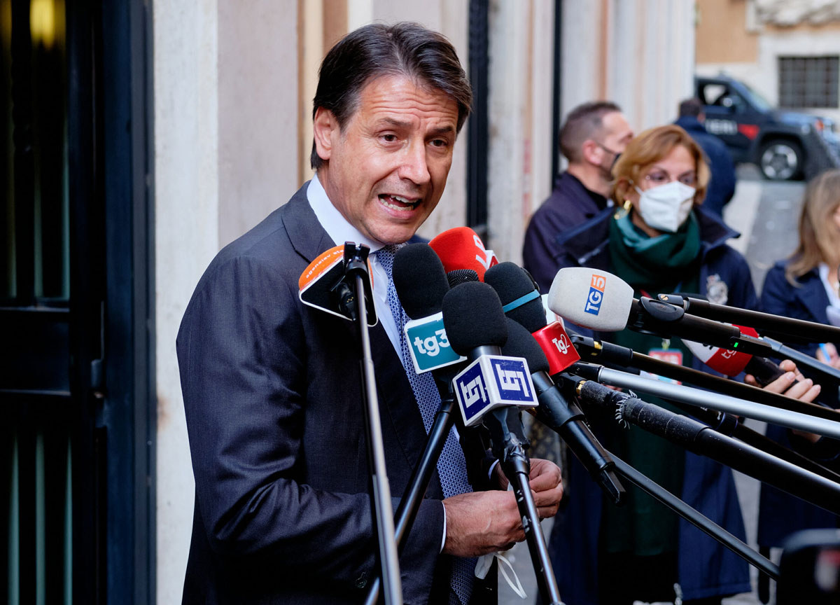 Conte: “Non escludo Draghi al Colle. Ma non è automatico che si vada al voto” Conte: “Non escludo Draghi al Colle. Ma non è automatico che si vada al voto”