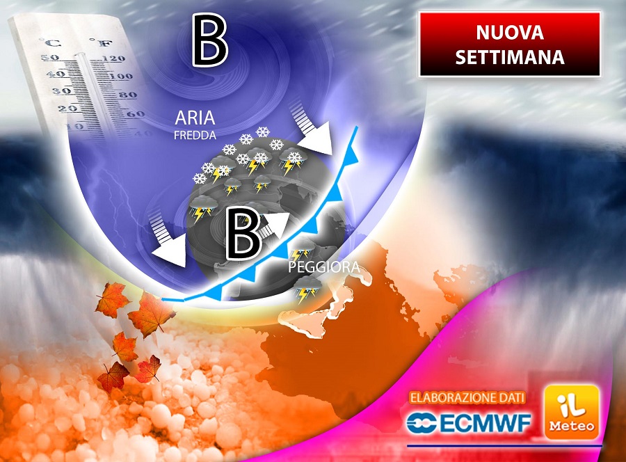 Meteo: “Tempesta Poppea” alla massima potenza, poi neve e… Previsioni Meteo: “Tempesta Poppea” alla massima potenza, poi neve e… Previsioni
