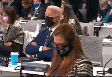 Cop26, “Sleepy Joe”: un nome, una garanzia. VIDEO