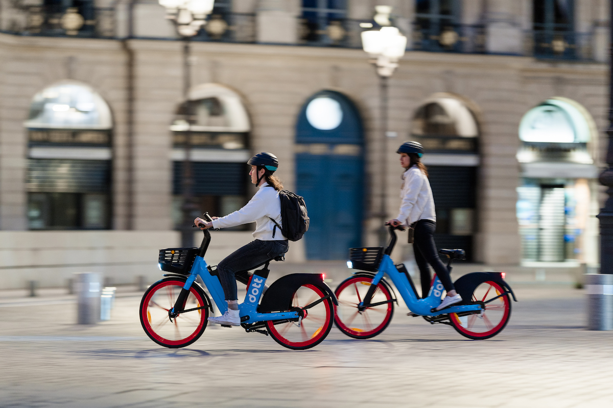 DOTT porta le sue  sue e-bike sulle strade di Roma