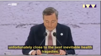 Draghi e gli “inevitabili futuri drammi sanitari” – ll tg VERO GIORNALE