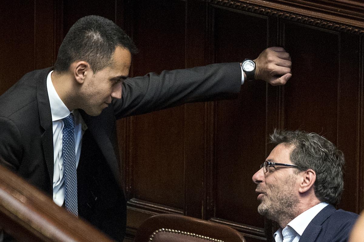 Di Maio e Giorgetti a cena insieme: asse draghiano anti-sovranista Di Maio e Giorgetti a cena insieme: asse draghiano anti-sovranista