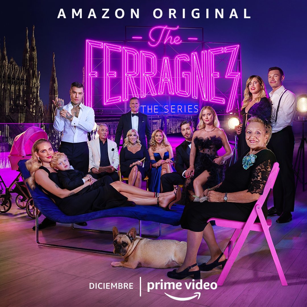 The Ferragnez-La serie, svelato il poster ufficiale firmato da LaChapelle