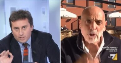 Parenzo-Brosio: “Ti facevi di alcol e cocaina e hai paura del vaccino?”. VIDEO
