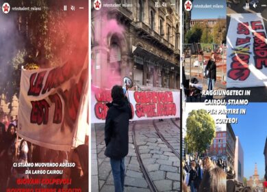Covid, corteo studentesco a Milano: “Rivogliamo i nostri spazi”