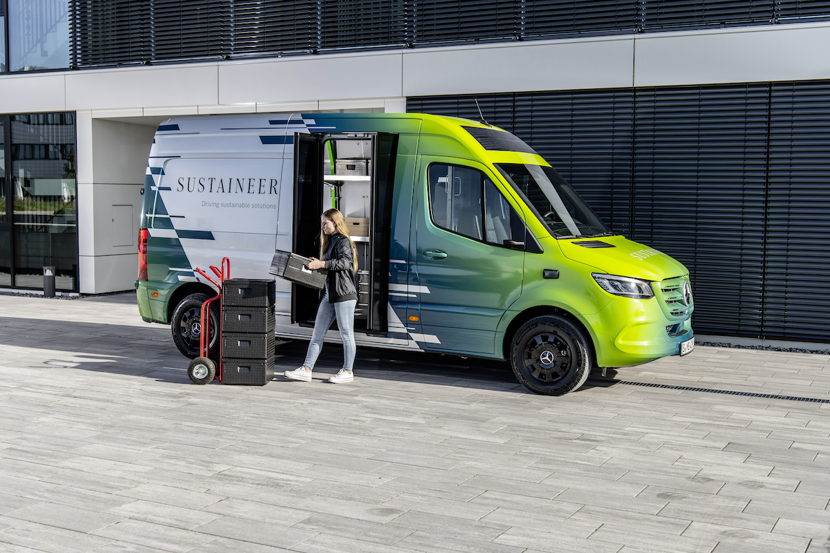 Mercedes-Benz Sustaineer oltre il 100% elettrico