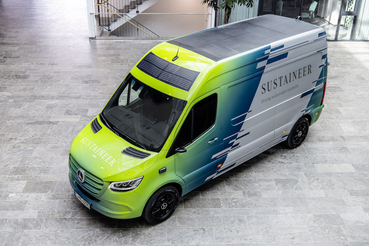 Mercedes-Benz Sustaineer oltre il 100% elettrico