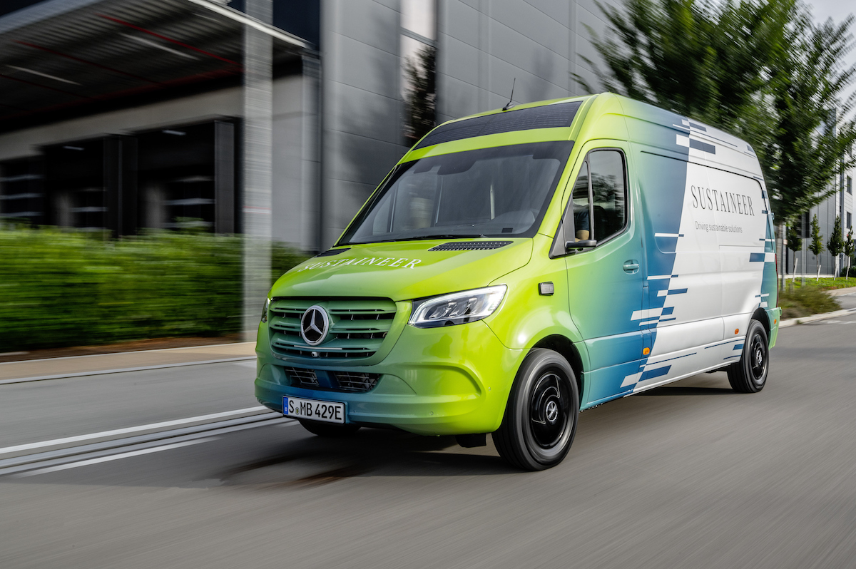 Mercedes-Benz Sustaineer oltre il 100% elettrico