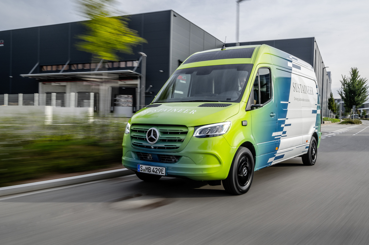 Mercedes-Benz Sustaineer oltre il 100% elettrico