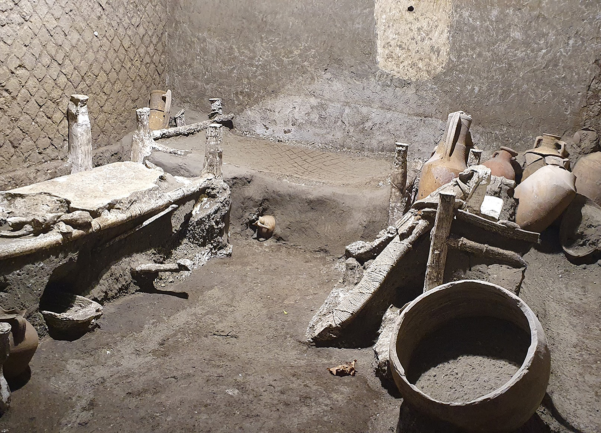 Pompei, riemerge la “stanza degli schiavi”: nuova scoperta. FOTO