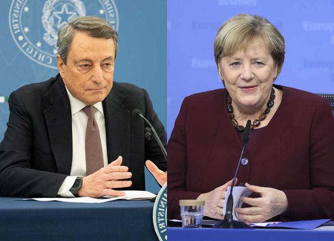 Ucraina, Draghi o Merkel possibili intermediari con Putin. La mossa Ue per sbloccare il dossier guerra Ucraina, Draghi o Merkel possibili intermediari con Putin. La mossa Ue per sbloccare il dossier guerra