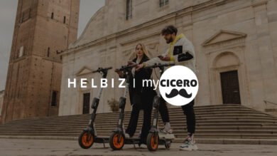Helbiz, nuova partnership con myCicero