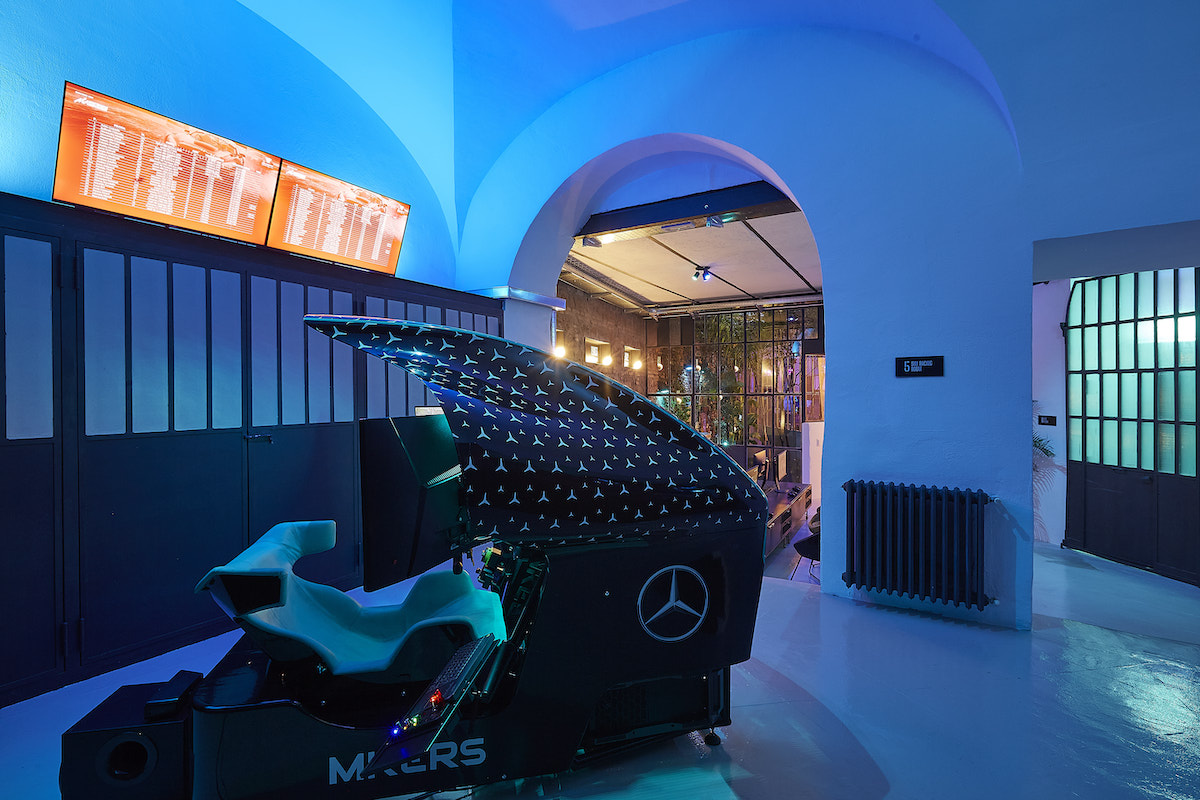 Mercedes inaugura la casa degli eSport nel cuore Roma Mercedes inaugura la casa degli eSport nel cuore Roma