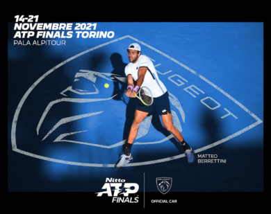 Peugeot protagonoista alla Nitto ATP Finals di Torino