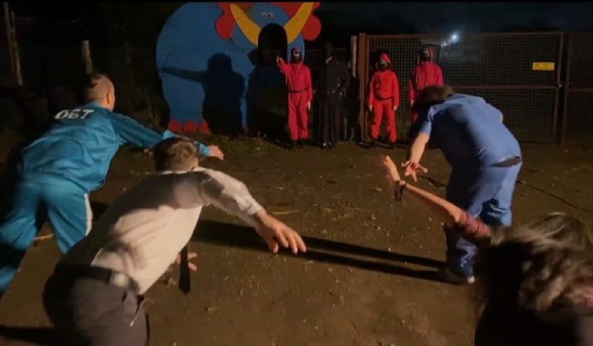 Squid Game, a Roma i giochi della serie sudcoreana diventano realtà