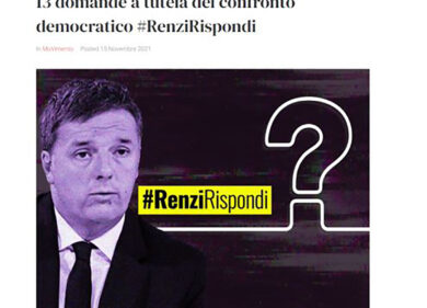 M5S, Conte lancia 13 domande a Renzi e il leader Iv risponde: “Ti sfido in tv”