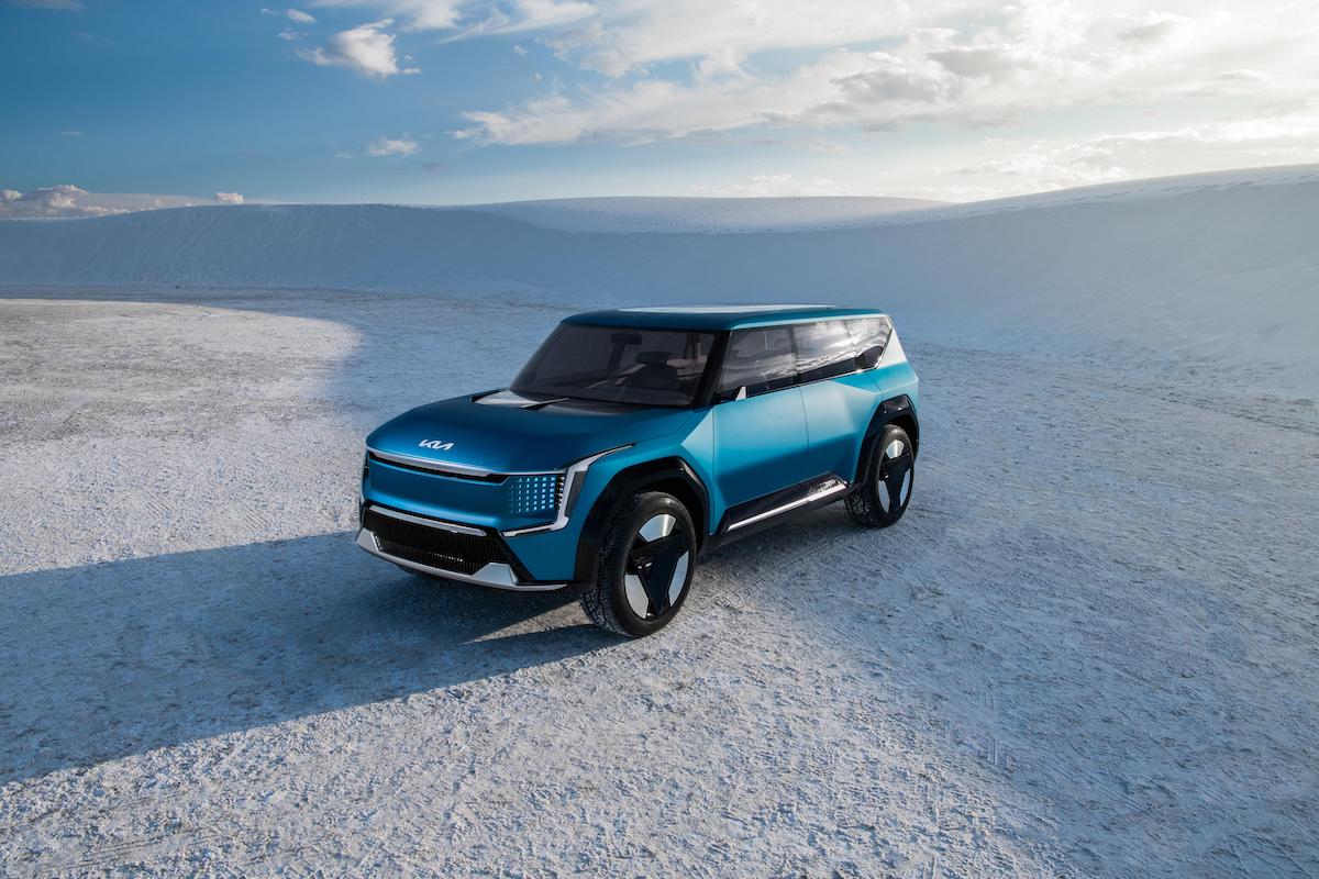 Kia Concept EV 9, il SUV full elettric apre la strada alla carbon neutrality