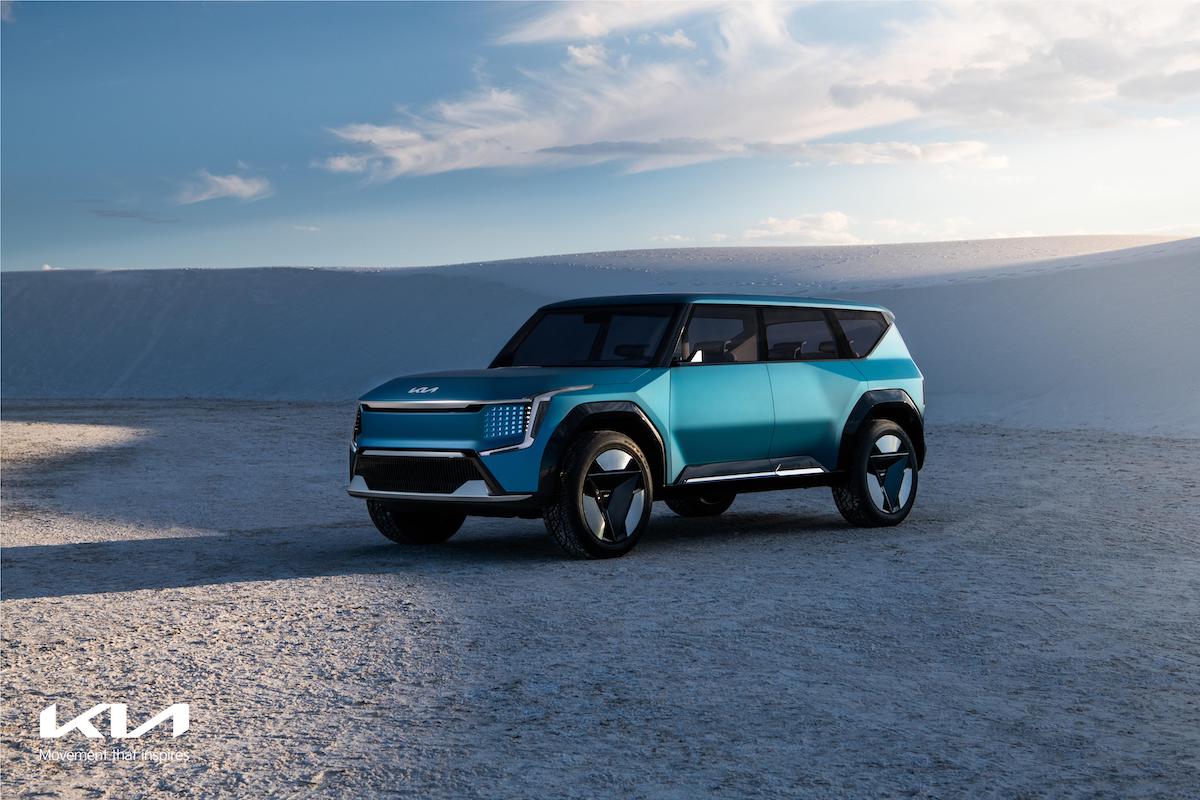 Kia Concept EV 9, il SUV full elettric apre la strada alla carbon neutrality