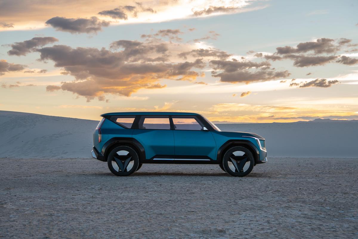 Kia Concept EV 9, il SUV full elettric apre la strada alla carbon neutrality