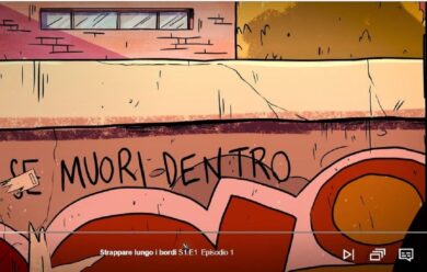 Zerocalcare, Strappare lungo i bordi la serie più vista ma non senza polemica