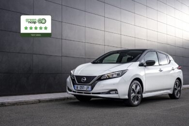 Nissan LEAF e+ si aggiudica le cinque stelle Green NCAP