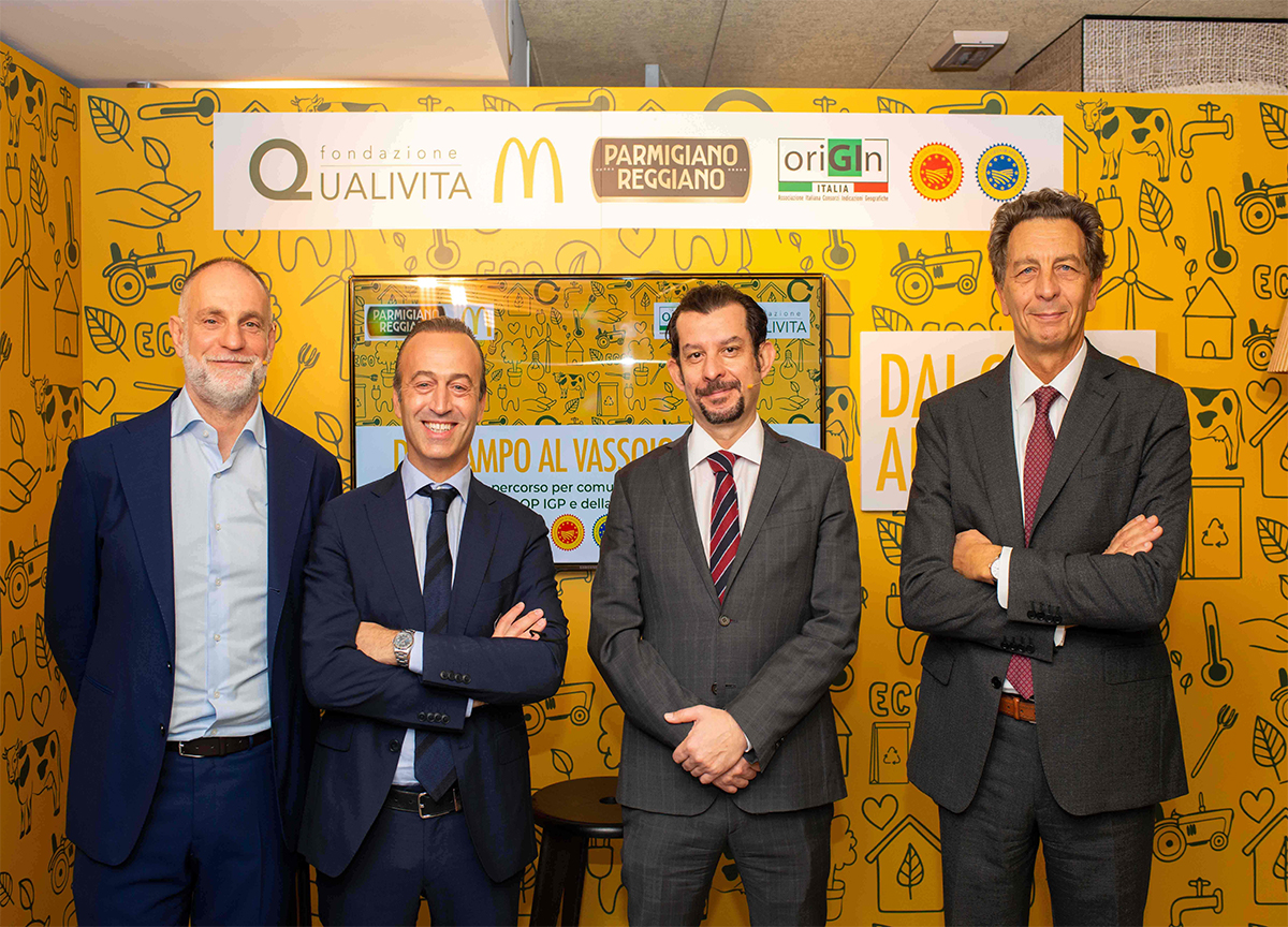 McDonald’s, Qualivita e Parmigiano Reggiano DOP raccontano la sostenibilità McDonald’s, Qualivita e Parmigiano Reggiano DOP raccontano la sostenibilità