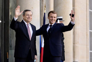 Patto Italia-Francia, Draghi a Macron: “Scambiamo dei ministri”
