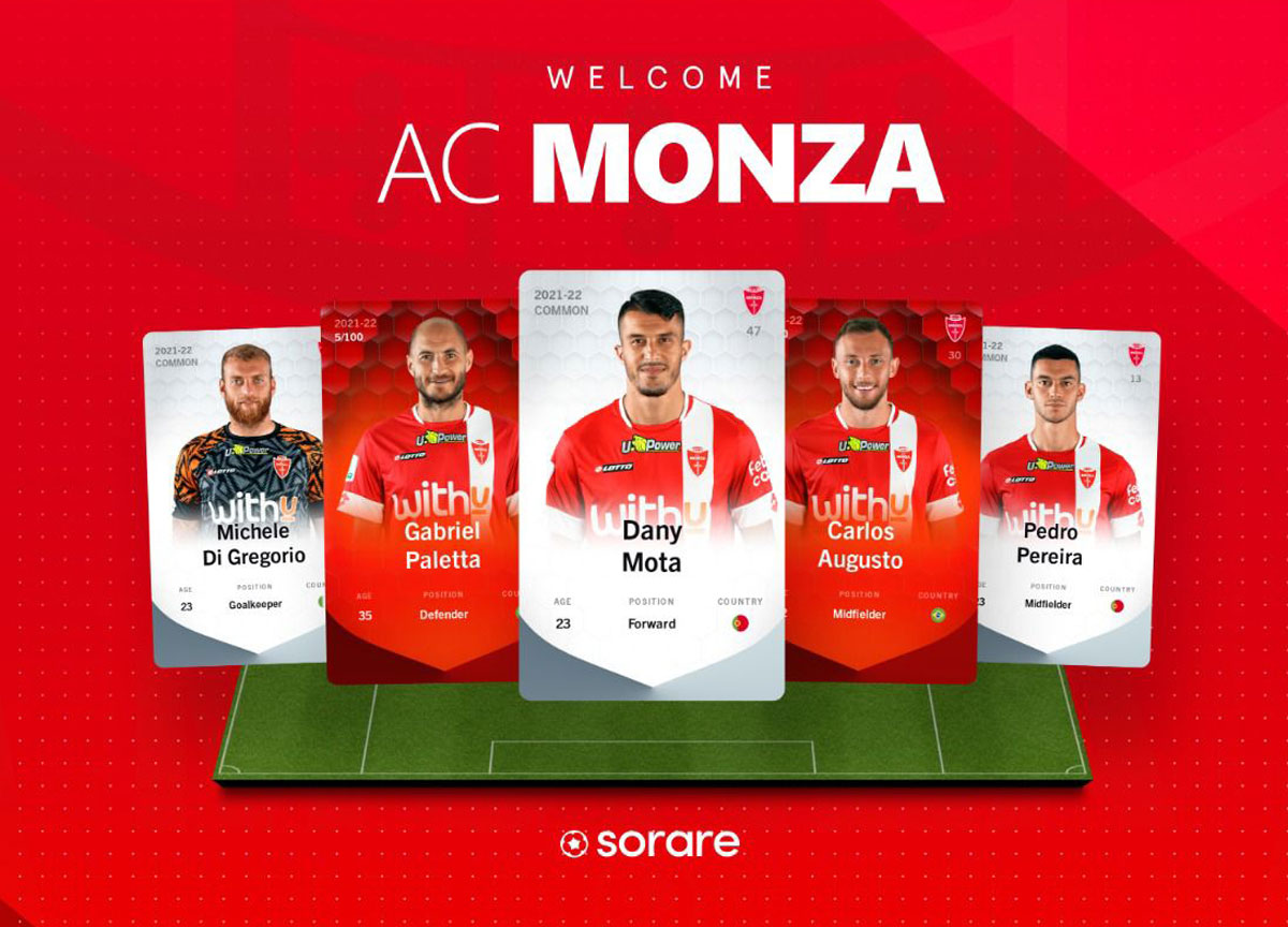 Monza Calcio sbarca su Sorare, Berlusconi entra nel mondo degli Nft Monza Calcio sbarca su Sorare, Berlusconi entra nel mondo degli Nft