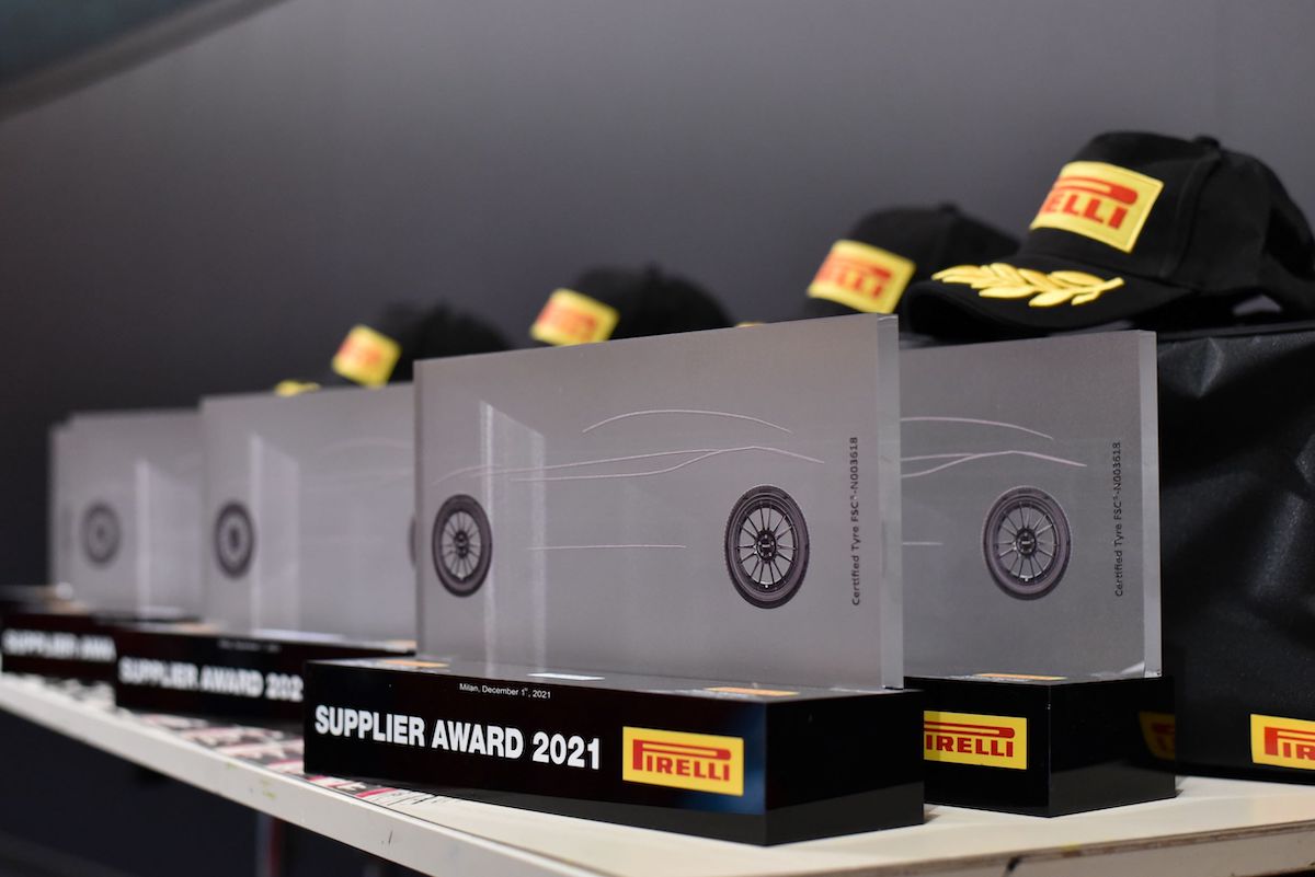 Pirelli Supplier Award 2021 premiati i  migliori fornitori