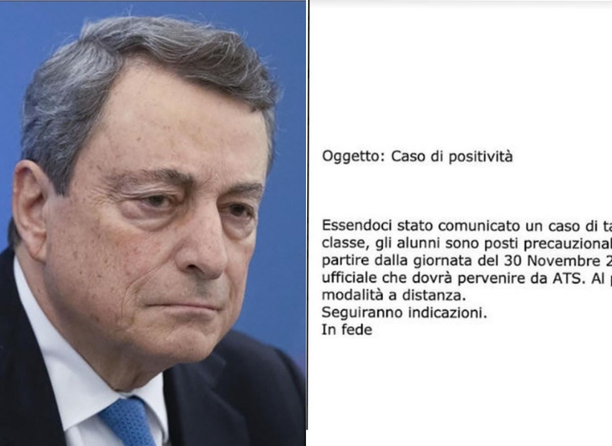 Scuola, clamoroso a Milano: un preside “scavalca” Draghi. Dad con un solo caso