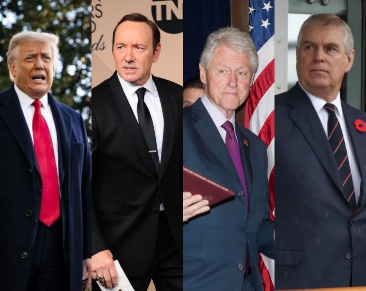 “Trump, Clinton, Spacey e il principe Andrea sull’aereo del pedofilo Epstein”